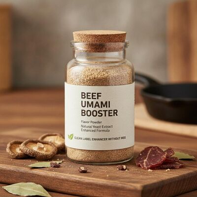 Beef Umami Booster Flavor Powder Natural Yeast Extract Enhanced Formula Clean Label Enhancer Without MSG
